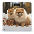 Cute Pomeranian Scale for Body Weight Digital Bathroom Scale Accurate Smart Weight Scales with Large Display Weighing Machine High Precision Scales