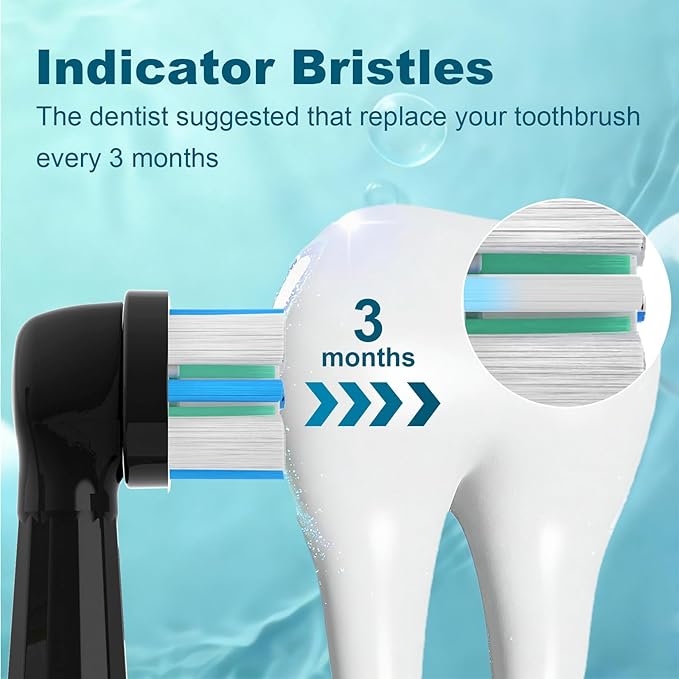 Replacement Heads Compatible with Oral B iO 3 4 5 6 7 8 9 10 Series Electric ToothbrushGum Care Toothbrush Head Compatible with Oral b iO Replacement HeadsBlack