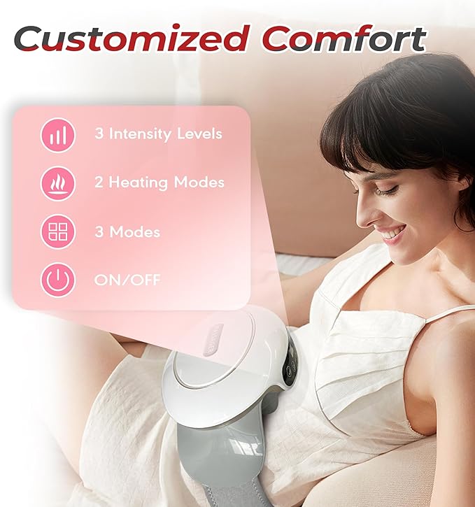 Electric Abdominal Massager Stomach Massager for Digestion Belly Cellulite Massage for Flattening BellyRelieves Discomfort Caused by Bloating ConstipationStomach Pain Gifts for Mom