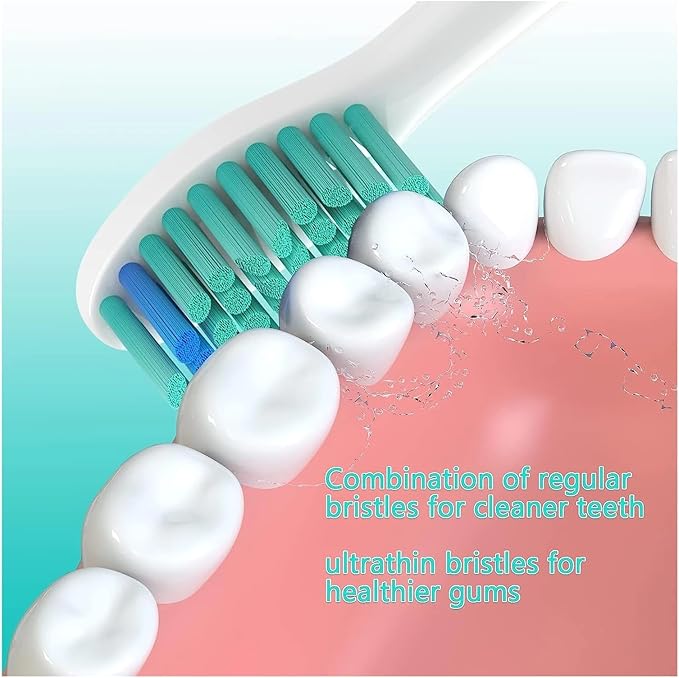 Replacement Toothbrush HeadsCompatible for with Electric Toothbrushes HX6530 HX9340 HX6930 HX6710 HX9140 HX6921(4pcs)