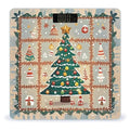 Christmas Tree Mat Smart Scale for Body Weight Accurate Bathroom Scale with LED Display Digital Weight Scales Weighing Machine High Precision Scales for Bath Home