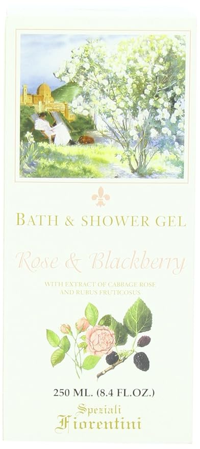 Speziali Fiorentini Bath/Shower Gel Rose and Blackberry 8.4 Ounce