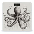 Octopus Scale for Body Weight Highly Accurate Digital Bathroom Scale Sturdy Tempered Glass Weighing Scales with LCD Display Fashion Body Fat Smart Scales 400lb