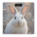 Cute Bunny Scale for Body Weight Accurate Digital Bathroom Scale Toughened Glass High Precision Scales Smart Weight Scales with Large LCD Backlight Display Weighing Machine