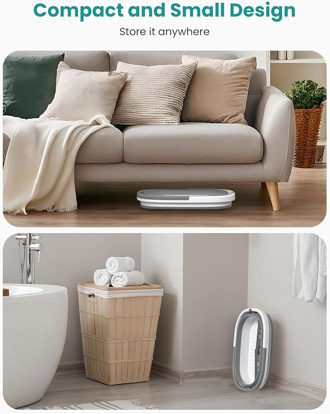 Nekteck Foot Massager and Collapsible Foot Bath