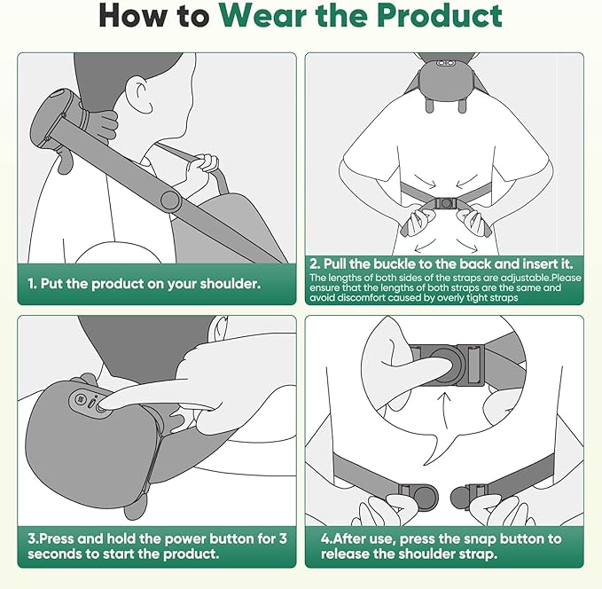 Cordless Neck and Shoulder Massager with Heat Shiatsu Deep Tissue Kneading Massager for Neck and Back Pain Relief Rechargeable Portable Body Massager