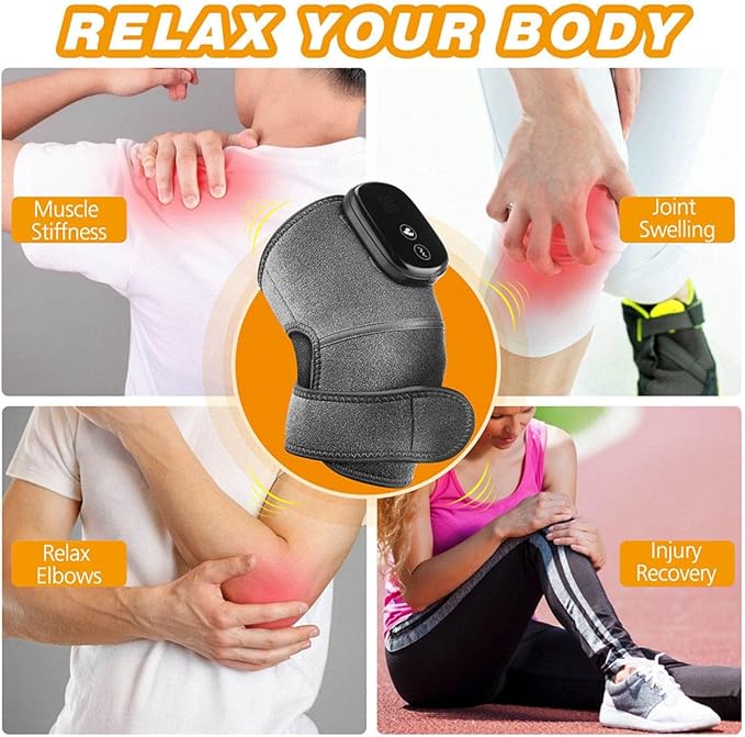 Vozdic PostCare Pro Massager Original - Portable Wrap for Knee Elbow Shoulder Pain (Gray2pcs)