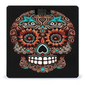 Sugar Skulls Day of The Dead Bathroom Scale Large LCD Backlight Display Digital Scale Rounded Corners Body Scales Automatic Power On/Off Bathroom Scales for Home Bedrooms