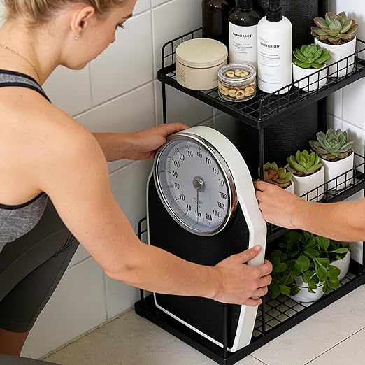 Bathroom Weight Scale – Mechanical Scale with Measurement of 160 kgHome Weight Measuring Instrument – For Home Use Gym Travel Office Commercial Apartment