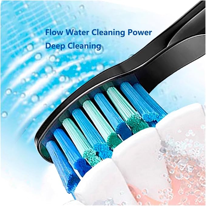 Replacement Toothbrush Head Bristle Brush Refill Compatibility for Refills FW-D1/FW-D3/FW-D7(10 PCS PK)