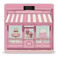 Ice Cream Store PinkScale for Body Weight with LCD High Precision Weighing Scales Fashion Sturdy Tempered Glass Weight Scales Easy-to-Read Digital Bathroom Scale for Daily 400lb