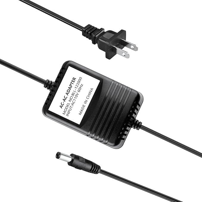 AC-AC Adapter Compatible with BACK2LIFE Back to Life BL2002 Massager Continuous Therapeutic