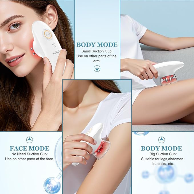 4 in 1 Body Sculpting Machine Anti Cellulite Massage ToolLymphatic Drainage MassagerReduce Stretch Marks &amp Cellulite &amp Tightens Skinfor Back Belly Waist Arms Legs.