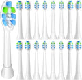 Compatible for 32 Pcs Replacement Toothbrush Heads Compatible with Soft Electric Brush Head 4100 6500 6100 7500 5300 1100