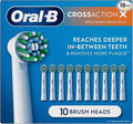 Oral-B Brush Heads Cross Action 10 Pack