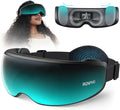 RENPHO Eye Massager with Mist &amp Temple Massage Birthday Gifts for Women Men Mom HerFSA Eligible HSA Temple Massager for MigrainesHead Circumferences 21.7in to 27.5in Eyeris Caligo