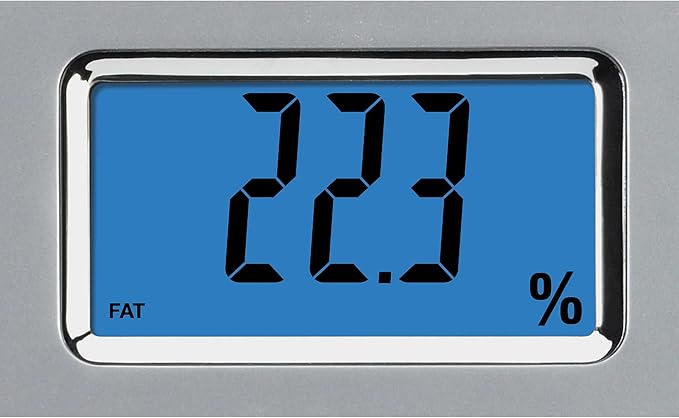 Weight Watchers Scales by Conair Scale for Body Weight Digital Bathroom Scale with Body Fat Muscle and BMI in Clear