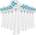 10 Pcs Intelligent Cleaning IO Replacement Heads Compatible with Oral b iO 2/3/4/5/6/7/8/9/10 Series Electric Toothbrush Brush Heads Compatible with Oral b iO (White)