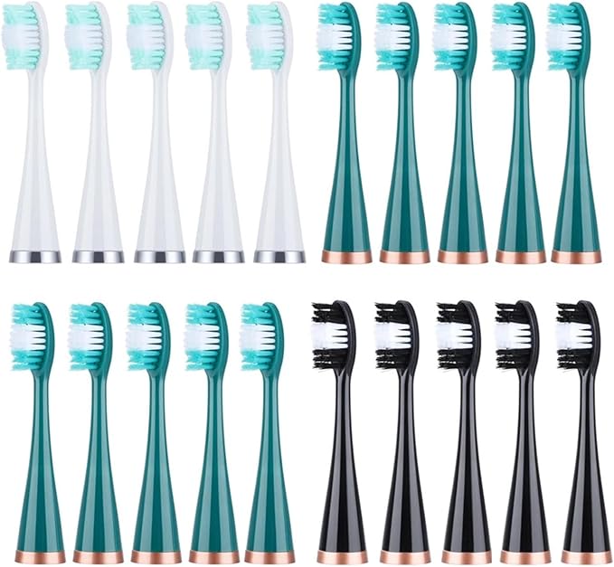 10pcs/lot Ultrasonic Electric Toothbrush Heads Replacement Brush for Whitening Teeth(G)