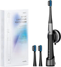 ARPHA Sonic Electric Toothbrush for Adults Power Whitening Toothbrush with Holder Wall Cup 2 Brush Heads &amp Travel Case 45000 VPM Electric Motor &amp Wireless Charging 3 Modes w Smart Timer