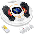OSITO Foot Circulation Stimulator Improves Foot Circulation EMS Foot Massager &amp Body Therapy Machine Relieves Body Pain Neuropathy RLS Plantar Fasciitis