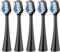 Toothbrush HeadsCompatible for Waterpik Electric Toothbrush Heads Replacement Oral Hygiene Clean Soft Bristle Nozzles 5-20pcs(5pcs Black)