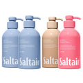 Saltair Body Wash Bundle – Seascape &amp Signature Scents 2-Pack Each | Hydrating Body Cleanser with Monoi Oil &amp Cupuacu Butter for Women and Men