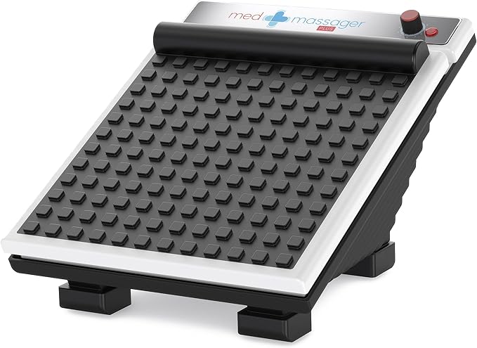 MedMassager Foot Massager Plus | Deep Tissue Massage Therapy at-Home Massager Dual Speed Portable &amp Compact Fast Relief from Neuropathy Improves Blood Circulation MMF07