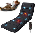 CooCoCo Full Body Massage Mat with Heat 10 Motors Vibrating Back Massager Full Body Heating Pad for Bed Sofa Back Massager for Pain Relief Deep Tissue Gifts for Mom Dad Men Women Husband Wife
