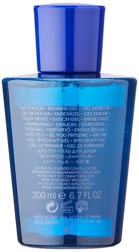 Acqua Di Parma Blu Mediterraneo Bergamotto Di Calabria Exhilarating Shower Gel 6.7 Ounce