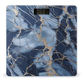 Marble Pattern Bathroom Scale Ultra-Bright Liquid Crystal Screen Weight Scale Accurate Bathroom Body Scales for Body Weight Bathroom Pet Home Bedroom Gift-Giving