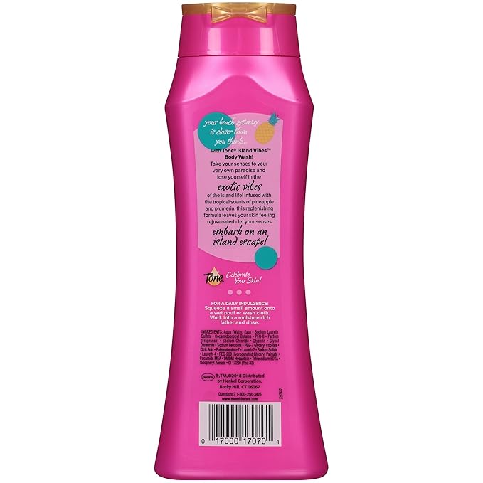 Tone Body Wash Island Vibes 16 fl oz (Pack of 6)