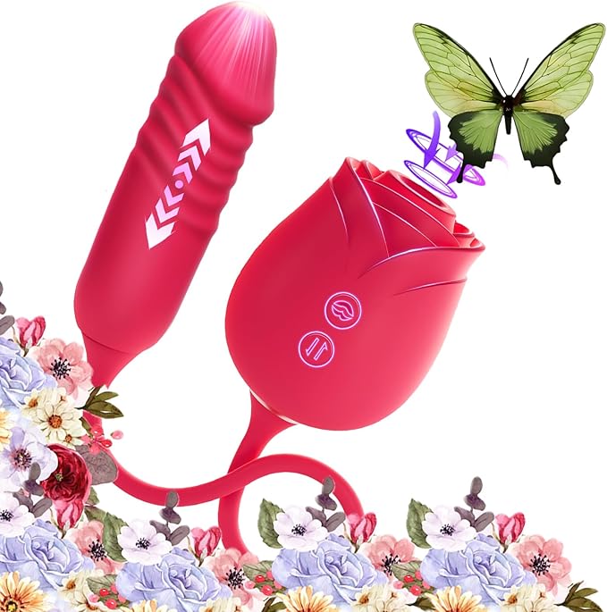 2026 Newly Portable Vibrating Massager -Clitioral Sucker Relaxes Muscles Viboators Toy 10 Modes Couples - for Body and Back Foot Silent Personal for Sports Massage AdultTools Relaxation U6546 (RED)