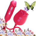 2026 Newly Portable Vibrating Massager -Clitioral Sucker Relaxes Muscles Viboators Toy 10 Modes Couples - for Body and Back Foot Silent Personal for Sports Massage AdultTools Relaxation U6546 (RED)
