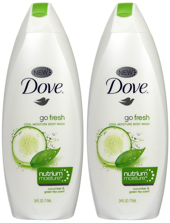 Dove Go Fresh Body Wash Cool Moisture 24 oz 2 pk