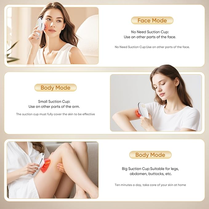 Body Smart Scraping - 3 in 1 Body Sculpting Machine - Best Cellulite Removal Machine- Body SculptorSuitable for Legs Abdomen Arms Love Handles Relieves Muscle Tension and Tightens Skin