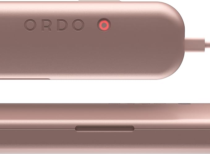 ORDO Sonic+ Electric Toothbrush with Case Sonic Toothbrushes for Adults Charging Travel Case 4 Brushing Modes Fast Rechargeable Battery Silicone Polishing USB Charger Rose Gold