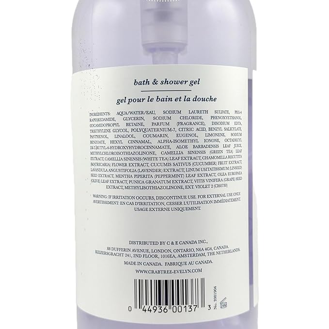 Crabtree &amp Evelyn Nantucket Briar Bath and Shower Gel 33.8 Fl Oz