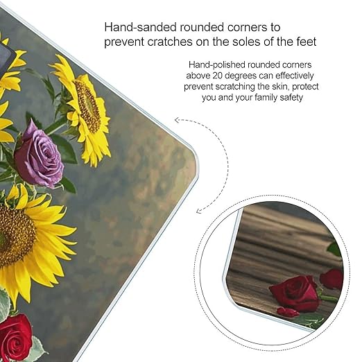 Farm Sunflower Scale for Body Weight Digital Bathroom Scale Accurate Smart Weight Scales with Large Display Weighing Machine High Precision Scales