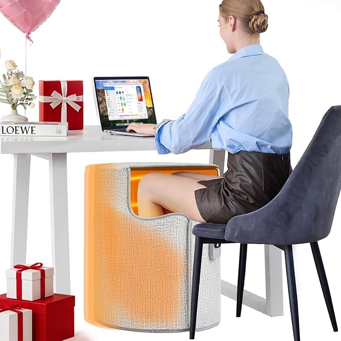 Under Desk Heater &amp Space Heater for Indoor UseLeg Foot Feet Warmer For Office Home Quiet Small Portable Personal Office Heater AccessoriesEssentials Supplies For Women Men Gifts Medium