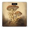 Vintage Mushrooms Bathroom Scale for Body Weight Bathroom Weighing Scale with Backlit LCD Display Highly Accurate Measures Weight Up to 180kg