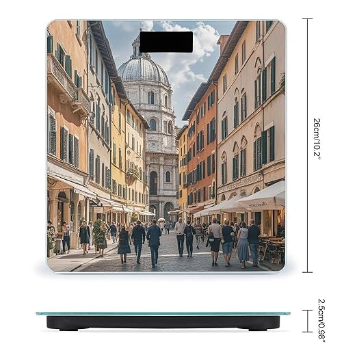 Italian Architecture Scale for Body Weight Smart Scales Digital Bathroom Scale High Precision Weighing Scales with Large Display Weighing Machine for People