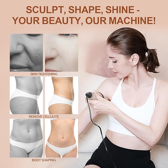 Cellulite Massager for Women Body Massage DeviceBody Sculpting Device for Belly Fat Hip Leg and Arm Tightening