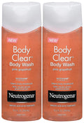 Neutrogena Body Clear Body Wash Pink Grapefruit 8.5 oz 2 pk