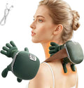 4d Shiatsu Neck and Shoulder Massager with Heat - Wireless &amp Rechargeable for Hands-Free Deep Tissue Pain Relief Portable for Home Office Car