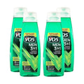 Alberto VO5 Men 3 in 1 Fresh Energy - Shampoo Conditioner and Body Wash - With 5 Oils and 5 Vitamins - Long Lasting Scent - 15 oz - Pack of 4