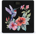 Hummingbirds Flowers Scale for Body Weight Smart Accurate Digital Bathroom Scale with Easy Read LCD style