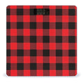 Buffalo Check Scale for Body Weight Accurate Digital Bathroom Scale Toughened Glass High Precision Scales Smart Weight Scales with Large LCD Backlight Display Weighing Machine