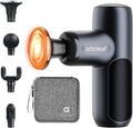 arboleaf Mini Massage Gun with Heat Percussion Muscle Massager for Pain Relief Portable &amp Quiet Handleld Small Massager Heated Travel Size with Case Gift for Men &amp Women
