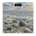 Stones on Beach Scale for Body Weight Digital Bathroom Scale Accurate Smart Weight Scales with Large Display Weighing Machine High Precision Scales